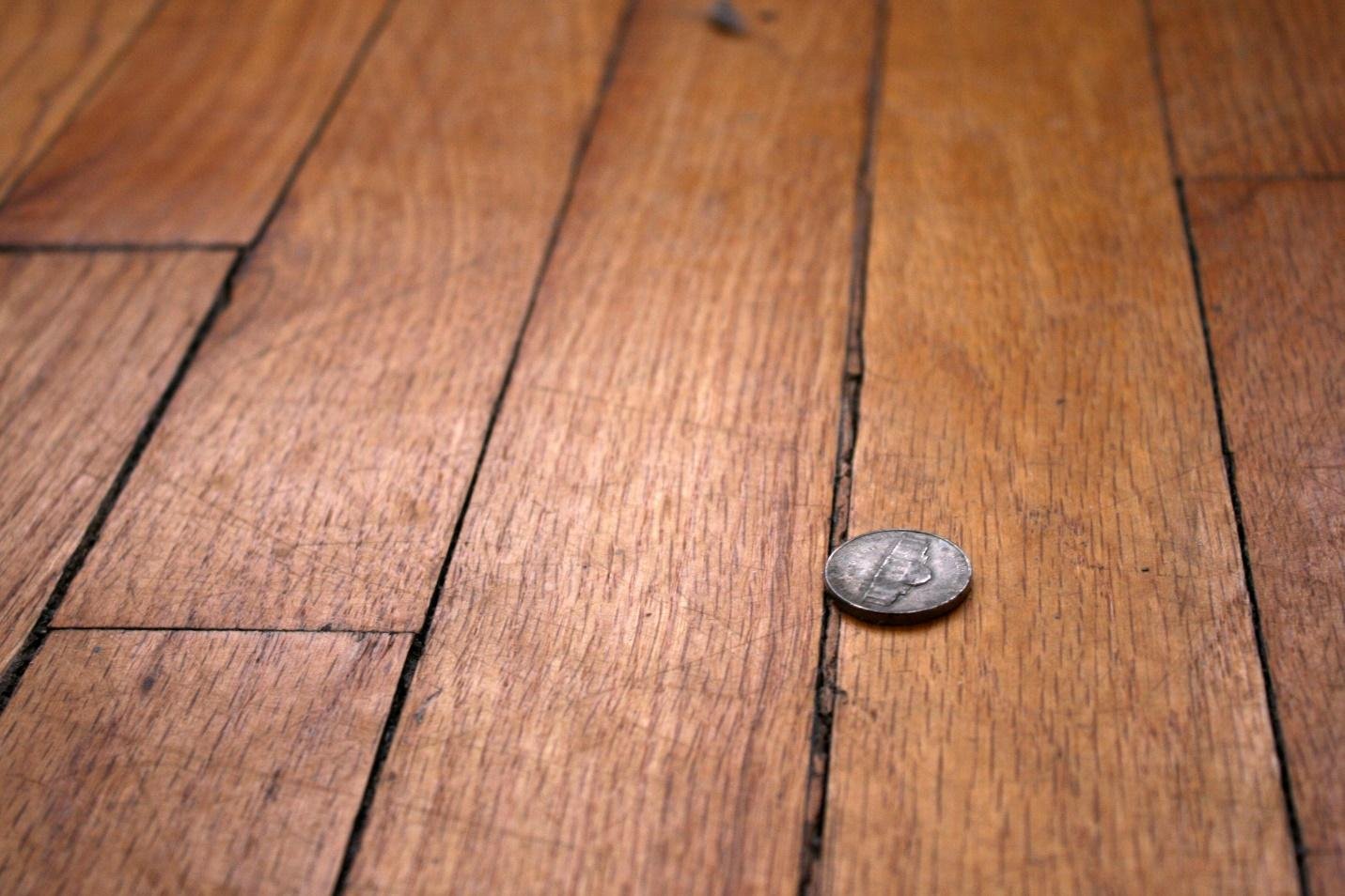 GAPS IN HARDWOOD FLOORING